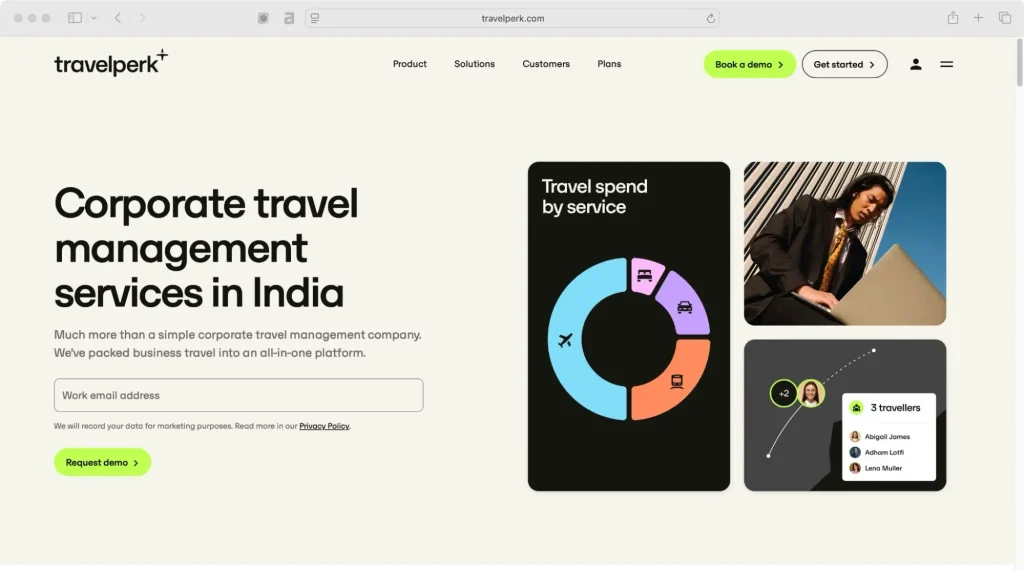 TravelPerk (India Ops) stands out as a leading corporate travel company in India.