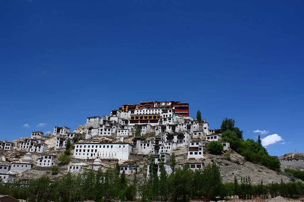 A breathtaking spiritual hub that resonates with the calm presence of Buddhist monasteries in Ladakh.