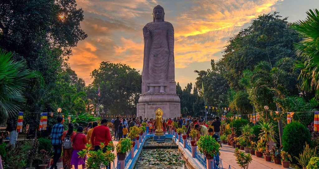 Sarnath holds a sacred place as a historic Buddhist temple in India.