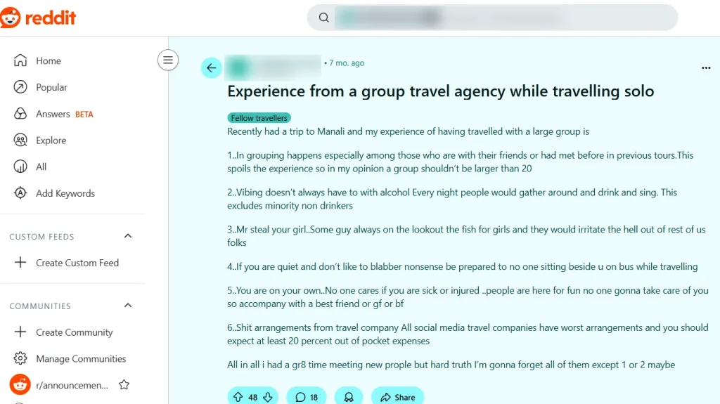 Trusted experiences define the best group travel companies in India.

