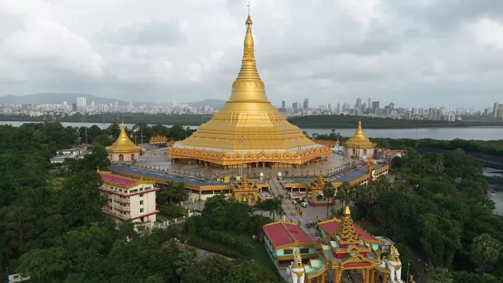 Global Vipassana Pagoda is the oldest buddhist temple in india.