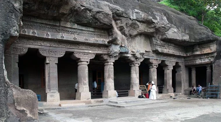 Ajanta and Ellora Caves are iconic Buddhist religious places in India.