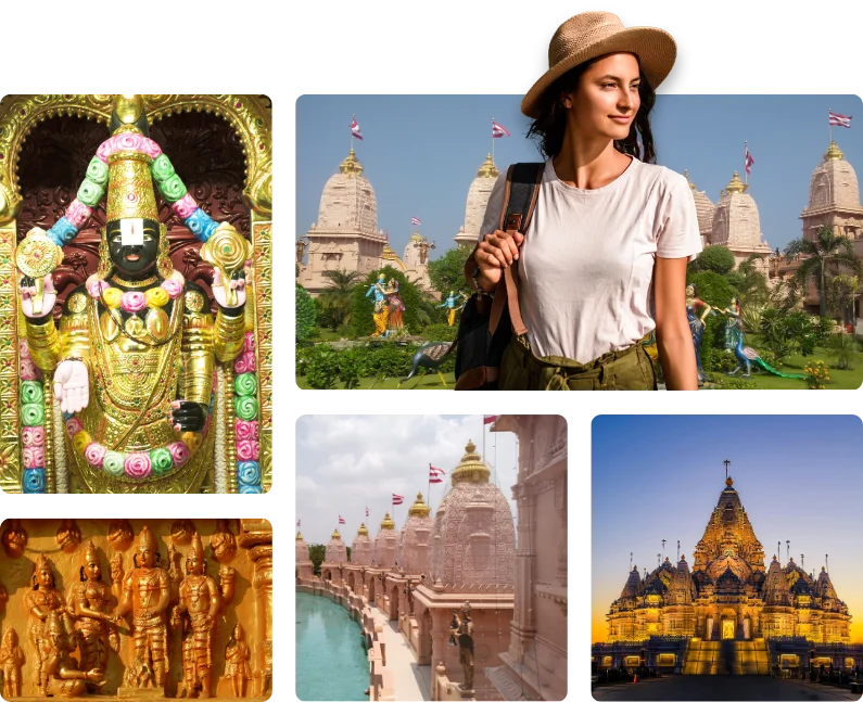 Sacred temples and ghats in Ayodhya tour packages.