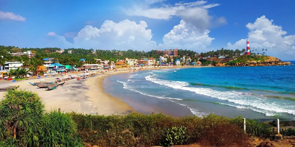 Kovalam is one of the best summer destinations in Kerala.