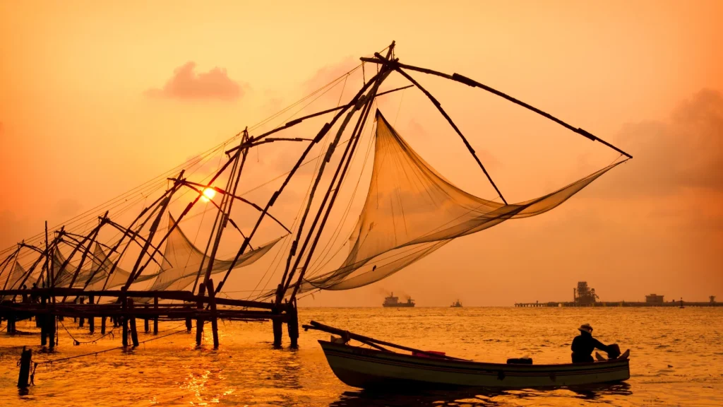 Cochin tops places to visit in Kerala in February.
