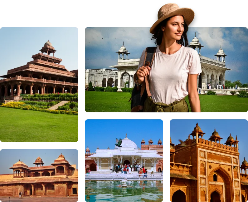 Mughal architecture at fatehpur sikri tour packages.