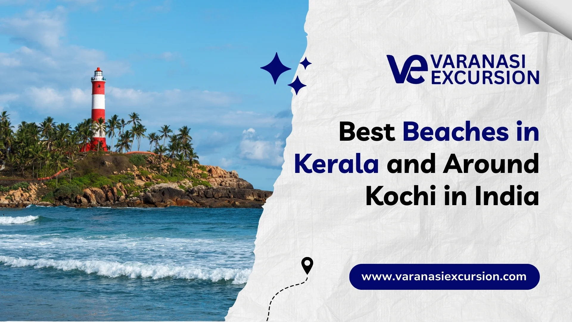 Finest beaches in Kerala near Kochi.