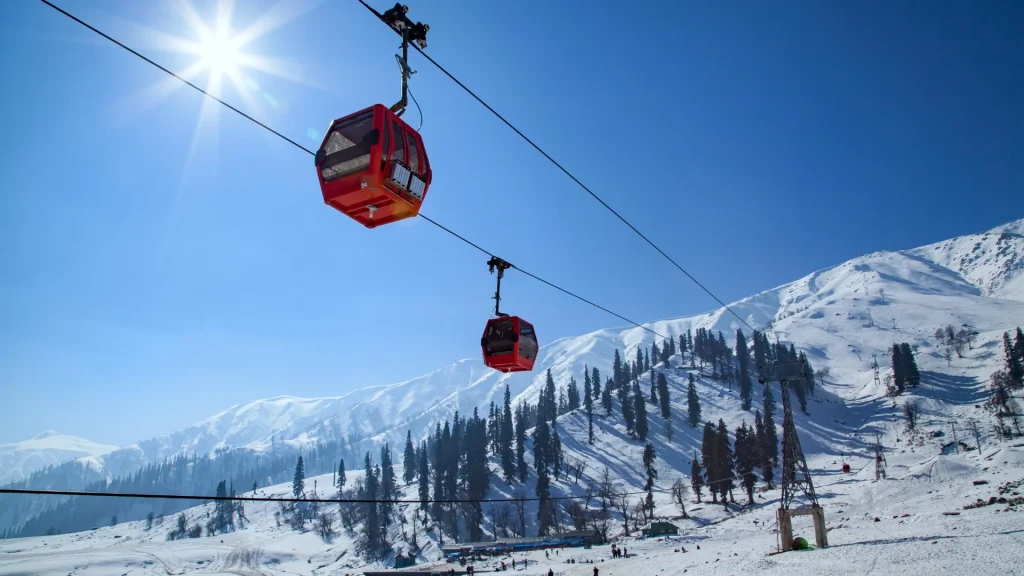 Gulmarg is a top honeymoon destination in India in November.