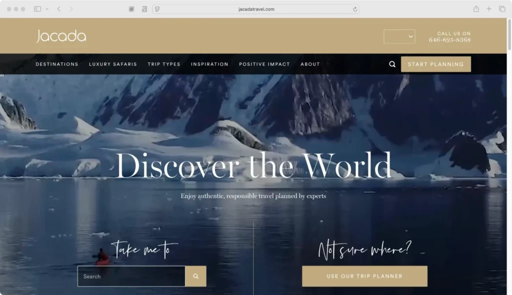 Jacada Travel stands among the leading luxury travel companies in India.