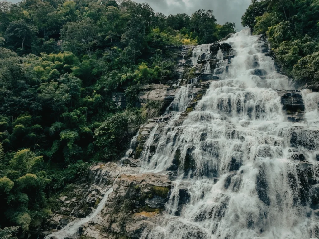 Travel guide image related to famous waterfalls in kerala tourism content.