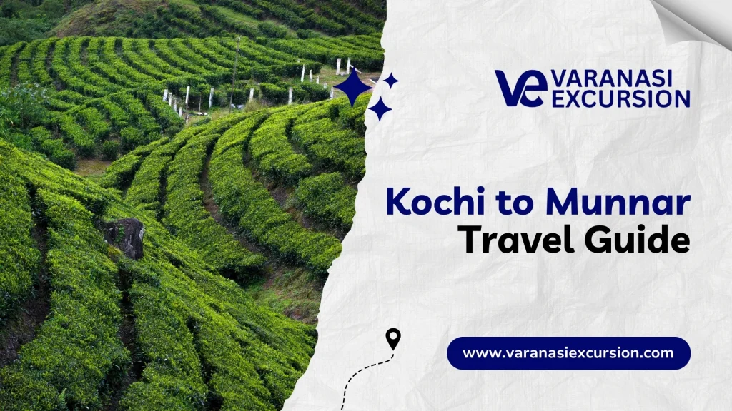 Kochi to Munnar road trip with winding roads and hills.