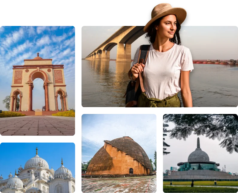 Historic landmarks in Patna included in Patna tour package.