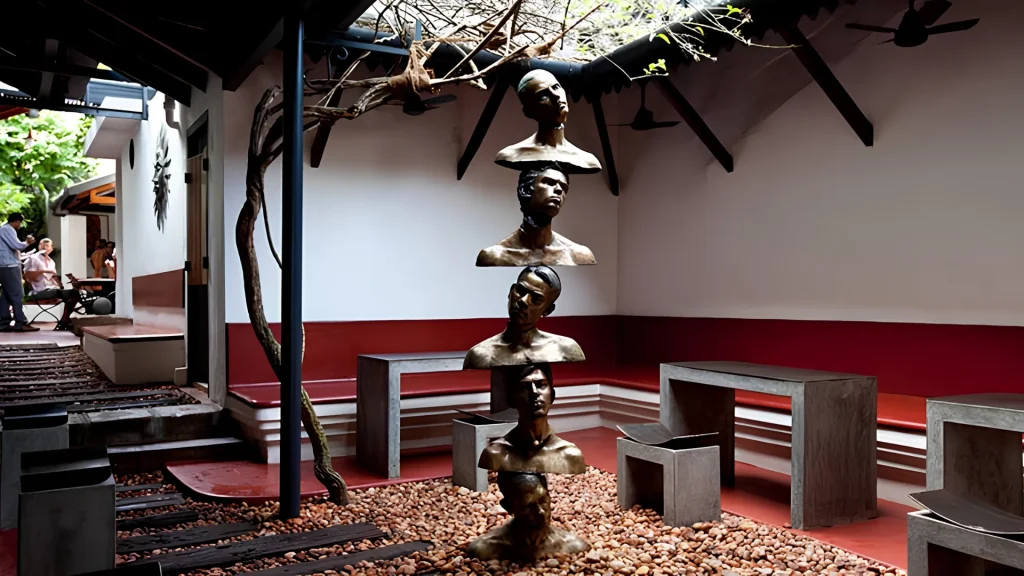 Coffee moments inside place to visit in Fort Kochi.