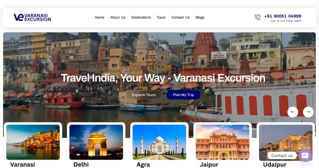Varanasi Excursion helps plan places in Kochi to visit your way.