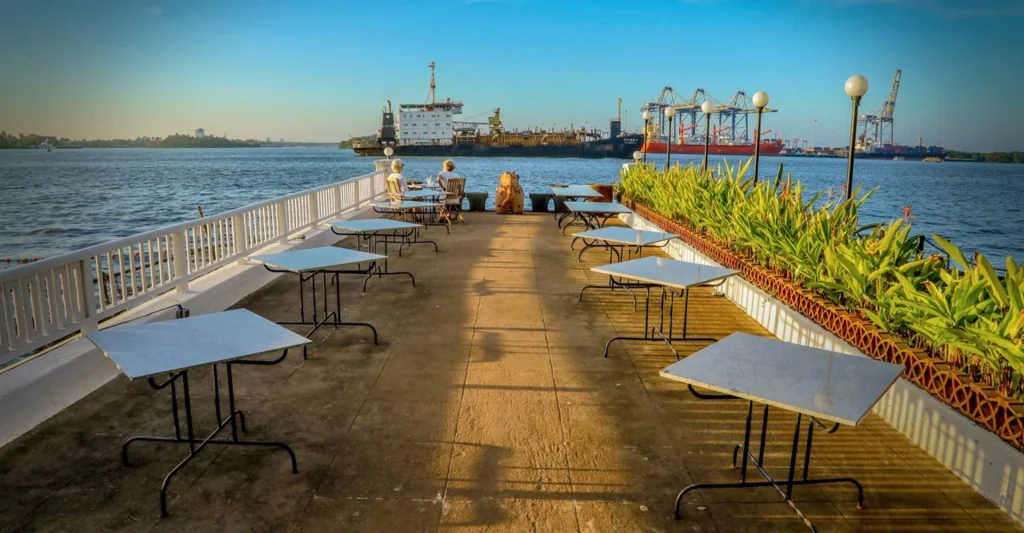 He reached Fort Kochi, exploring places to visit in cochin near airport.