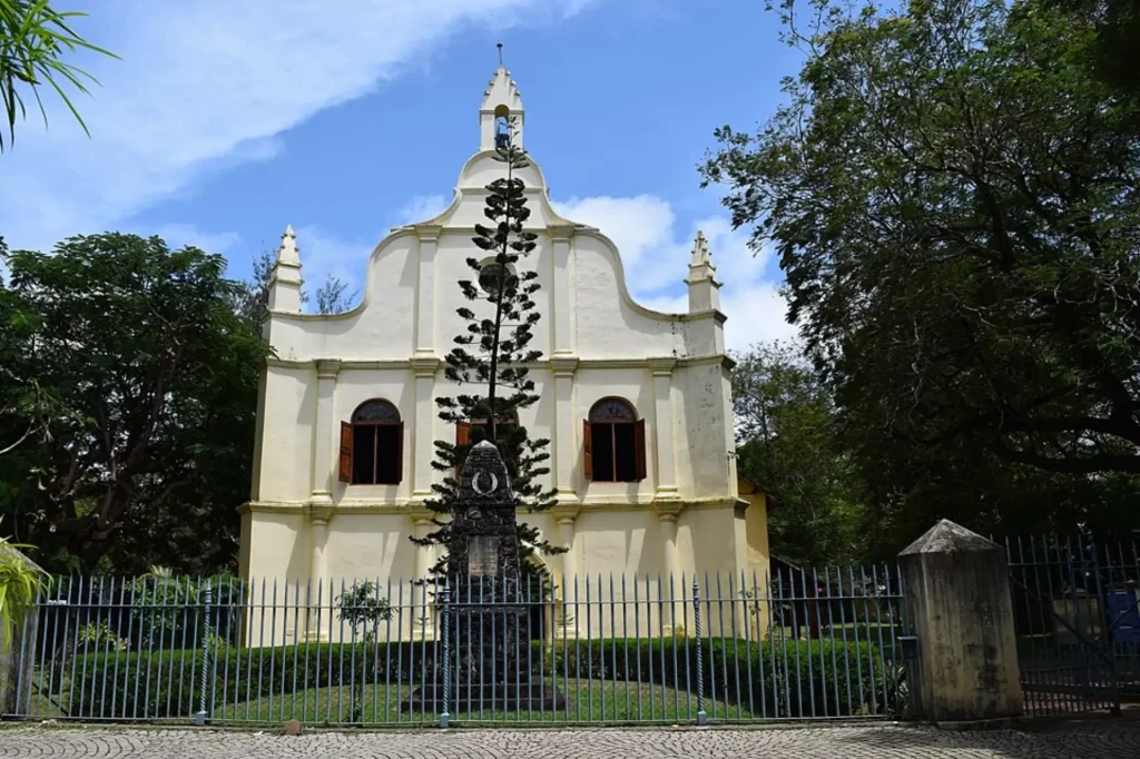 St. Francis Church among places to visit in Kochi Kerala.