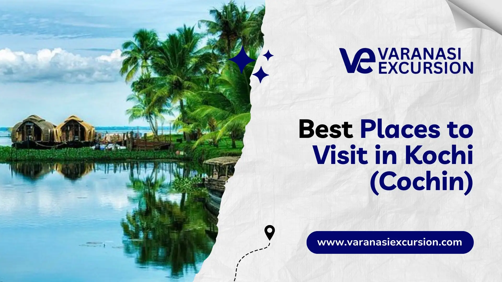 Scenic view of places to visit in Kochi with coastal charm.