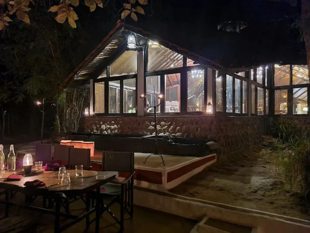 Travelers enjoying jungle views at luxury resorts in Madhya Pradesh.