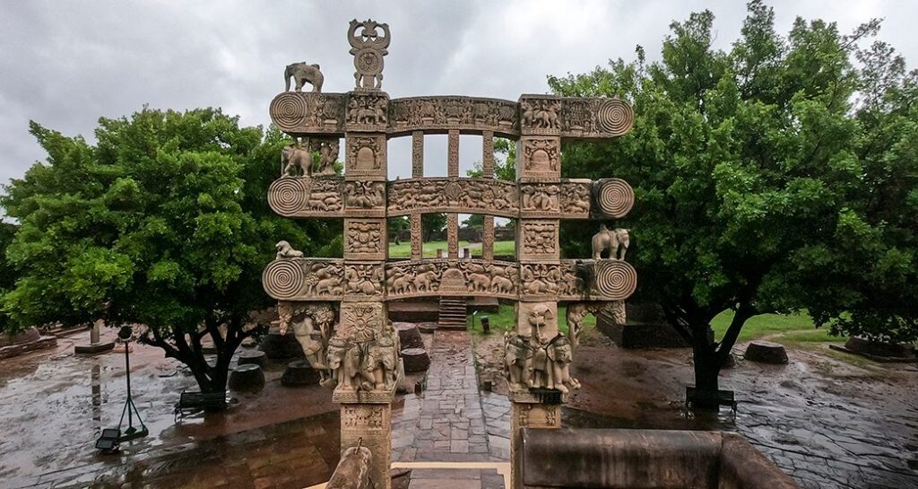Sanchi Stupa is a crown jewel among Buddhist temples in Madhya Pradesh.