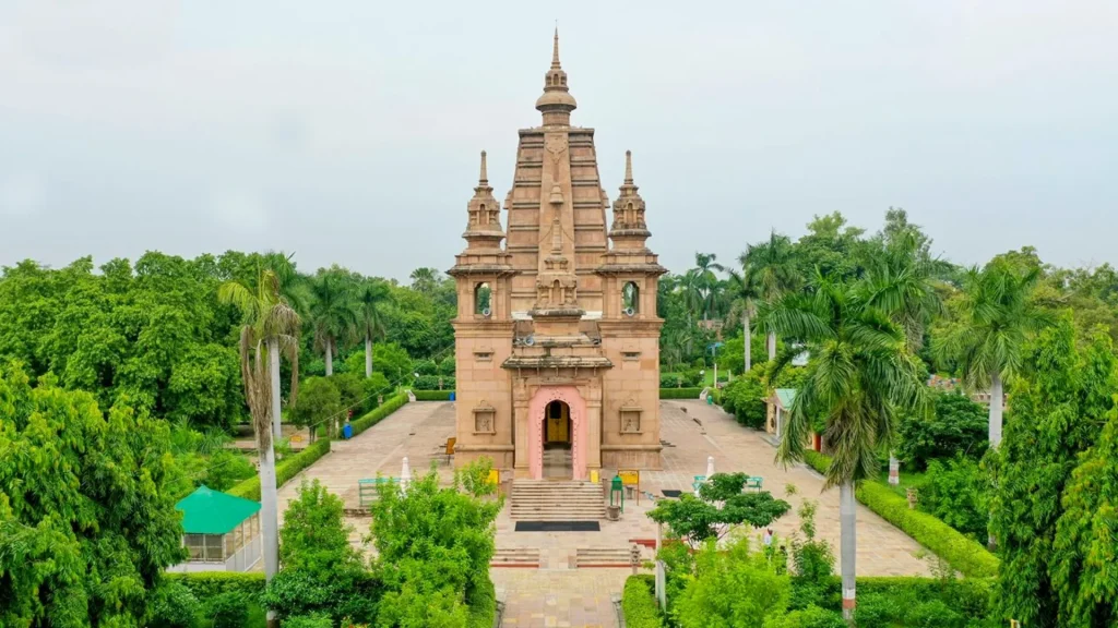 Sarnath Temple near Varanasi, connected with the oldest temple in Varanasi spiritual history.