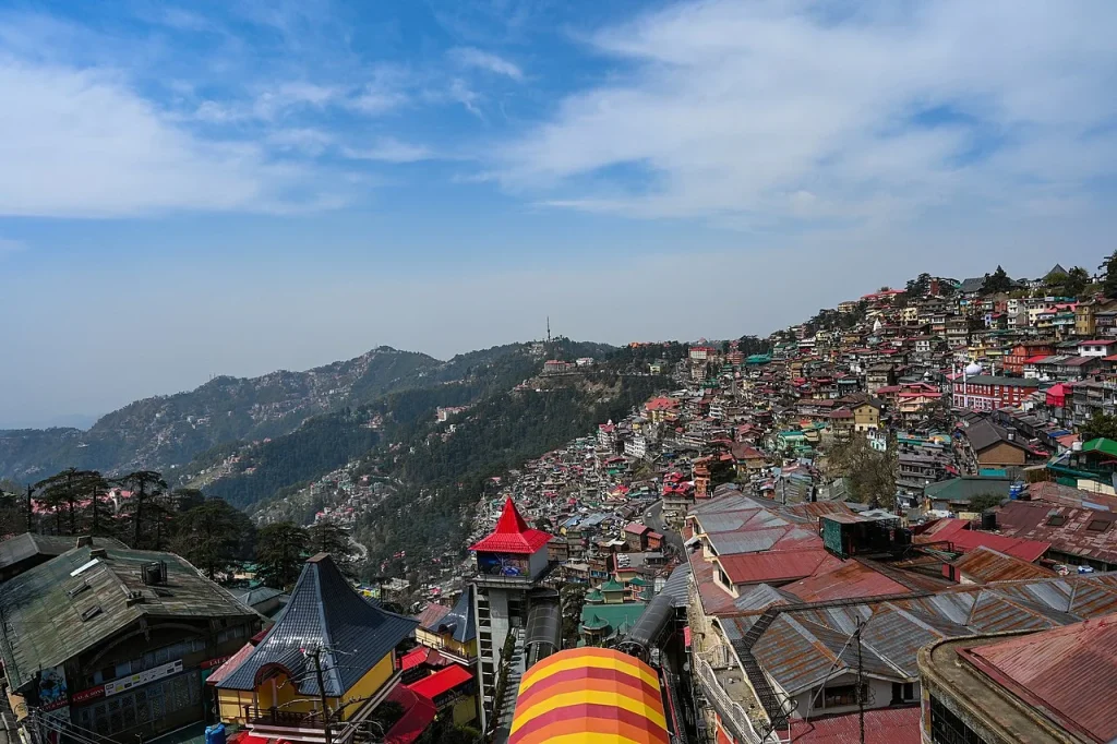 Shimla – The crown jewel of Himachal stands as the best tourist place in November in India.