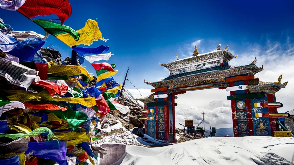 Tawang is a prime honeymoon place in India in February.