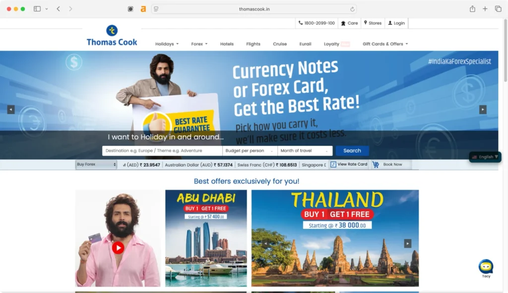 Thomas Cook India leads the best group travel companies for solo travelers in India.