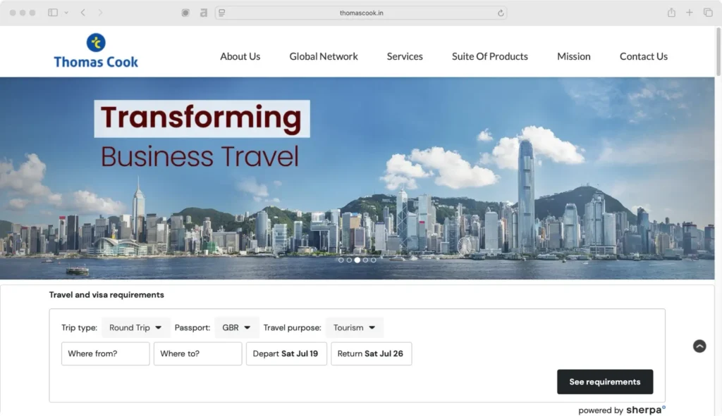 Thomas Cook India stands strong in the top 10 corporate travel management companies in India.