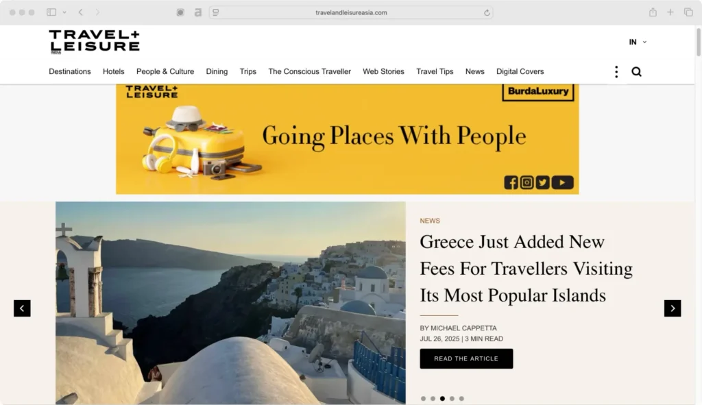 Travel Leisure India ranks high among the best group tour companies in India.