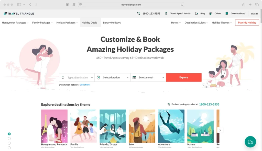 TravelTriangle ranks among the best tour and travel companies in India.