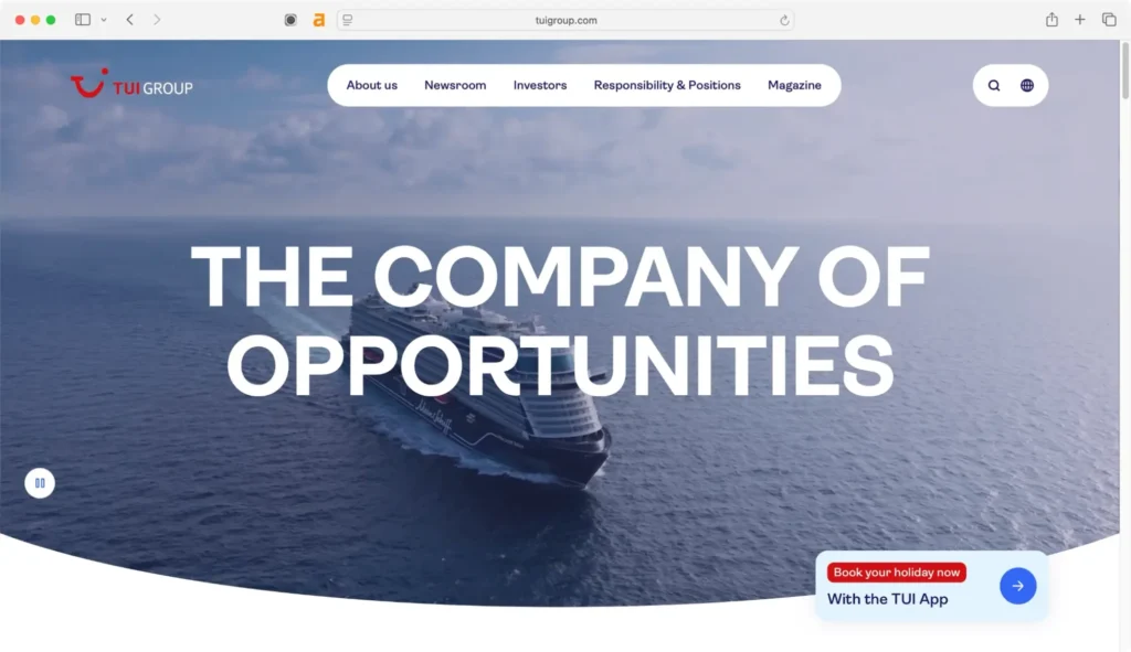 TUI India is listed in the top 10 international travel companies in India.