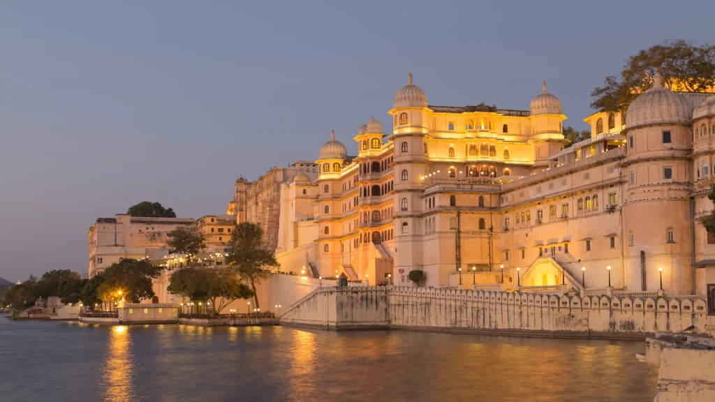 Udaipur shines best place for honeymoon in India in winter.
