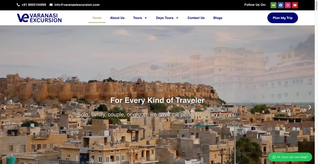 Varanasi Excursion offers magical North East India tours this November.