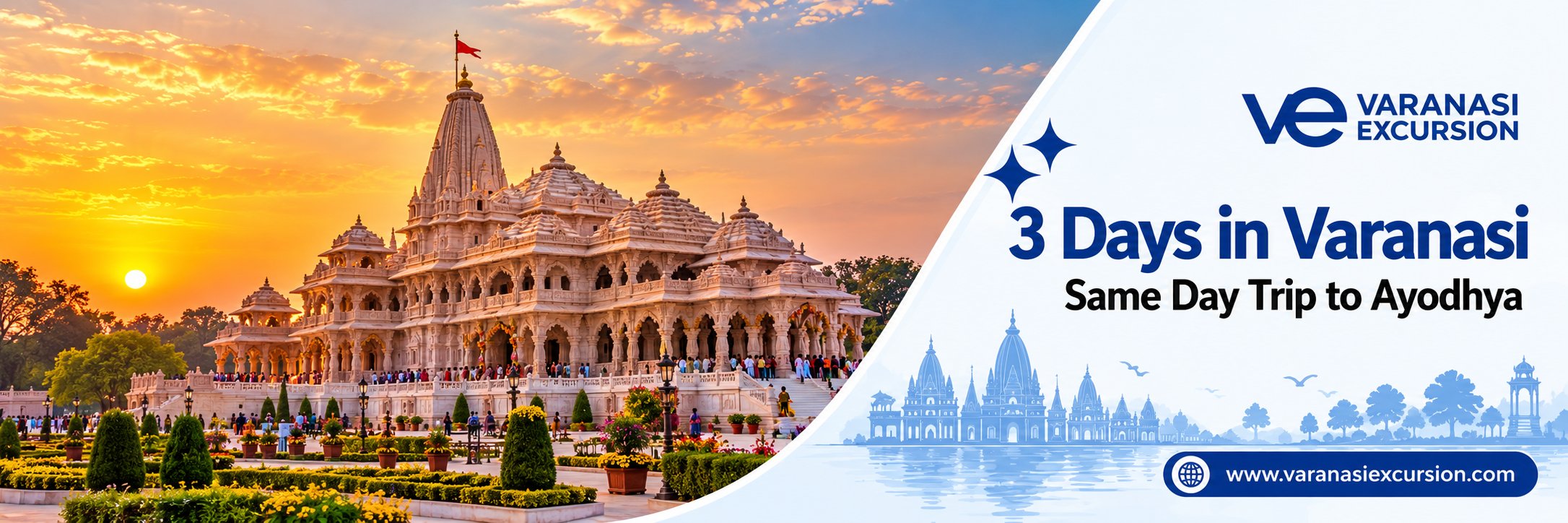 Ayodhya featured image for a three day Varanasi tour with a same day excursion